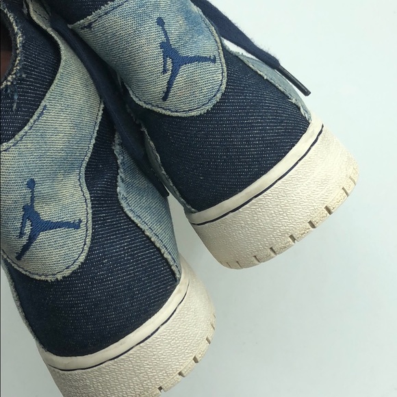 Nike Jordan Westbrook 0.2 BG Bleached Denim Sneakers Kids Size 6.5 - Picture 11 of 12